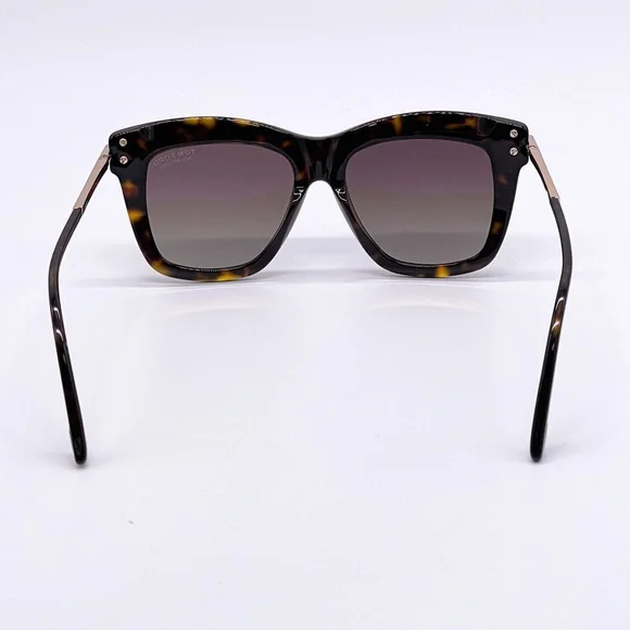 NEW TOM FORD DASHA POLARIZED WOMEN’S SUNGLASSES TF822 52H EYEWEAR FT0822/S - Picture 5 of 10